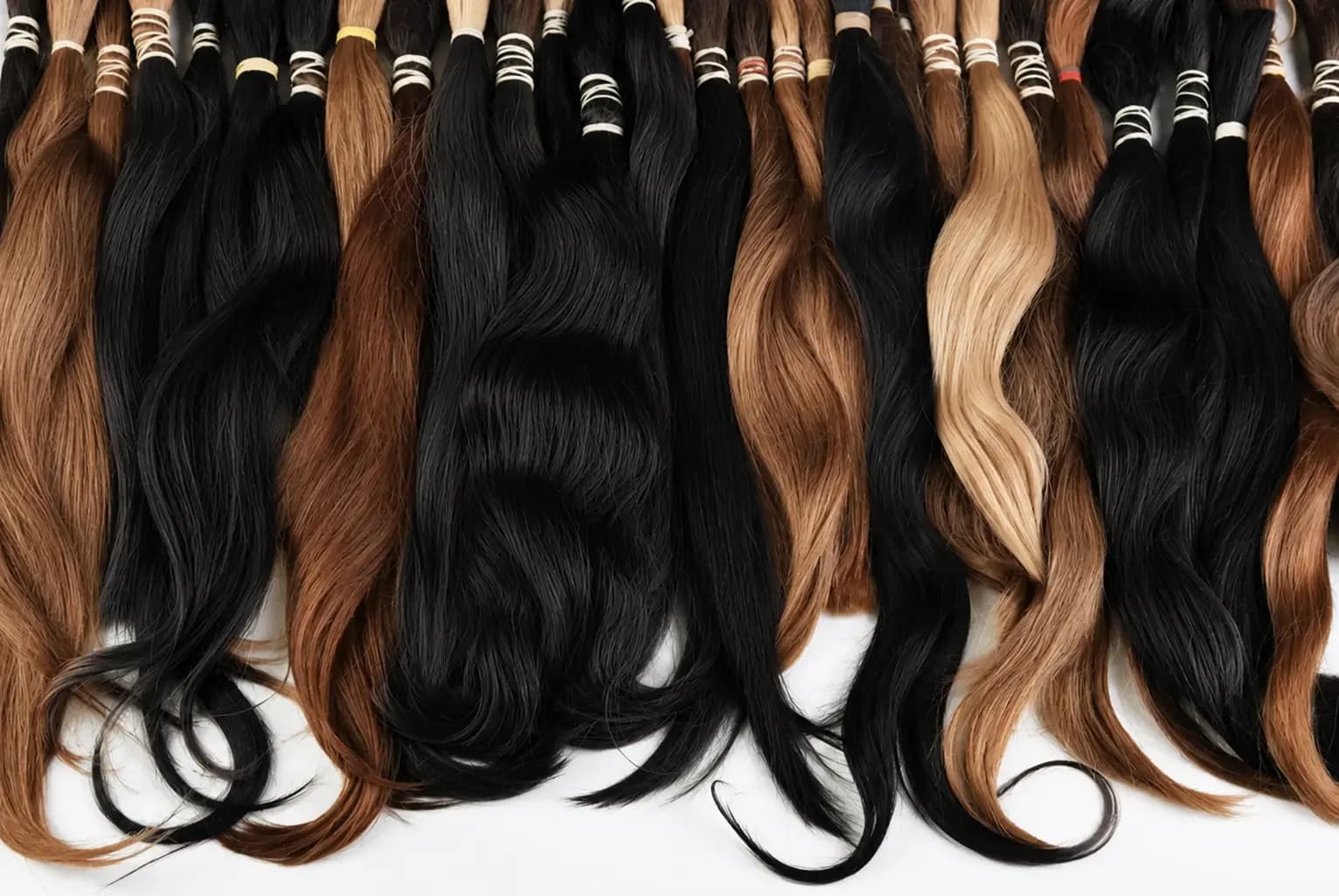 Raw hair bundles