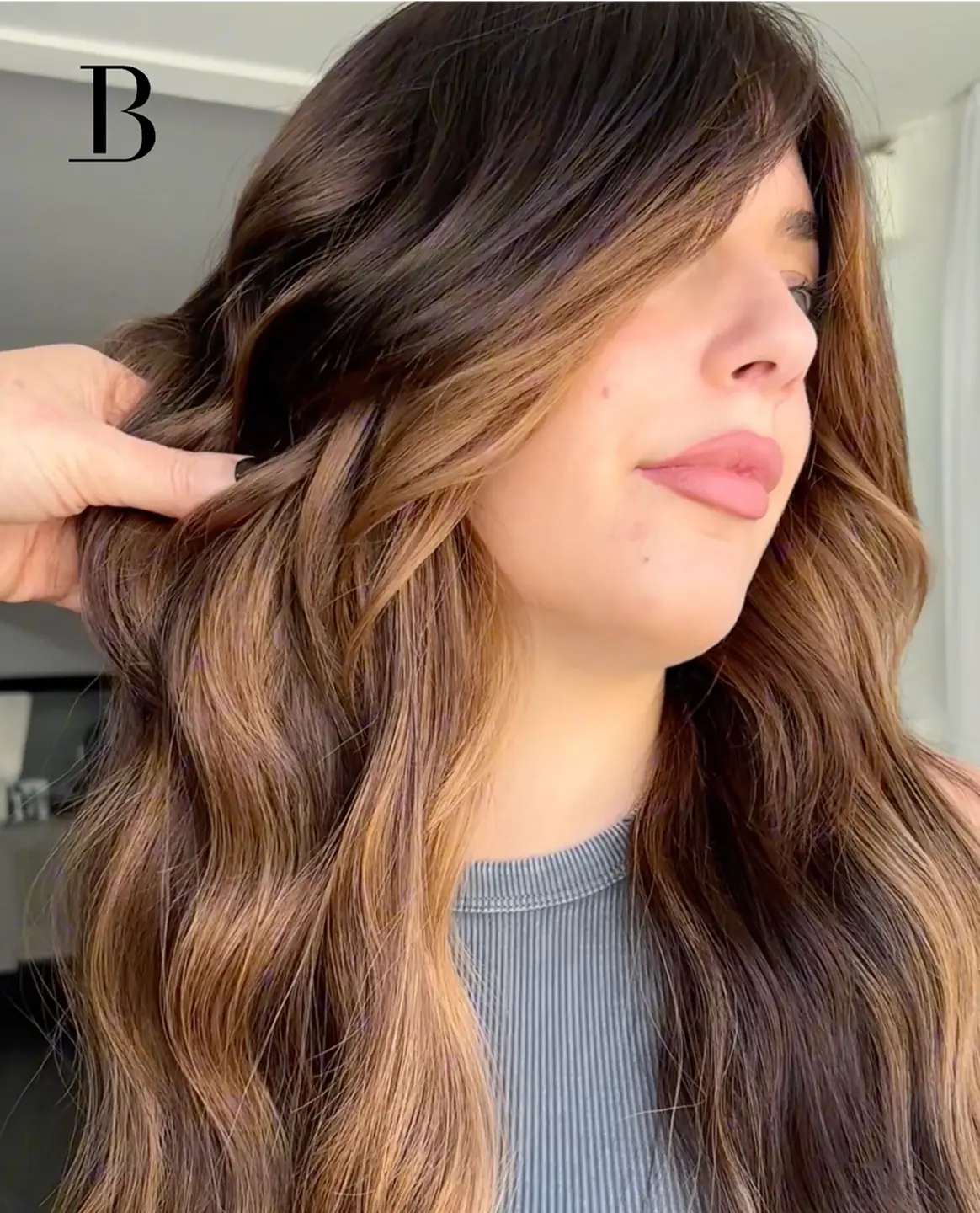 Bellecode 7-star tape-in extension result